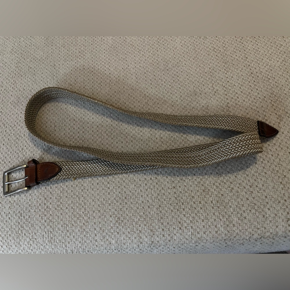 Khaki woven Tommy Bahama belt XXL 42-44